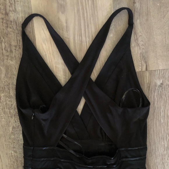 Calvin Klein Elegant Black Dress - Picture 1 of 8